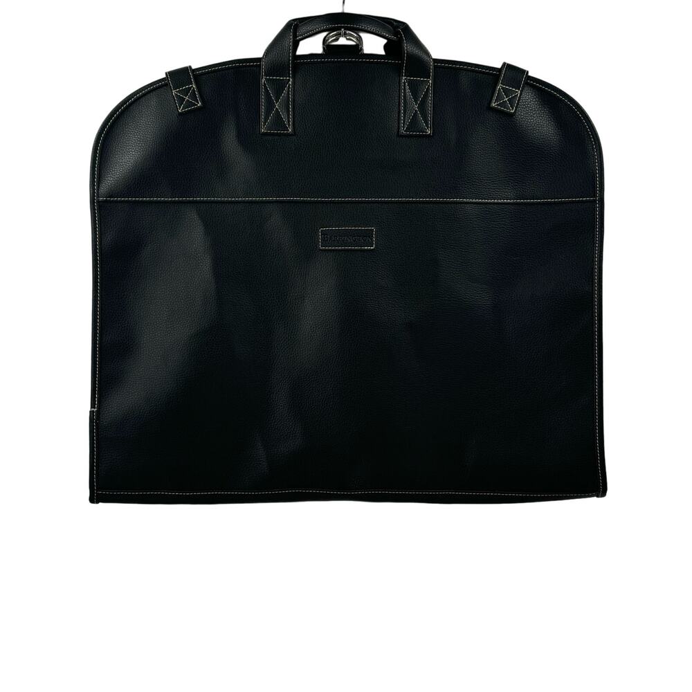 Barrington faux leather garment bag